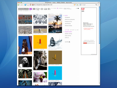 Screenshot of the DesignKlicks website