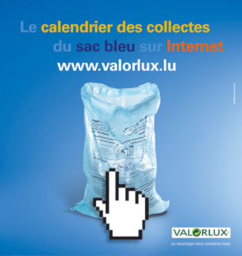 Valorlux online calender ad