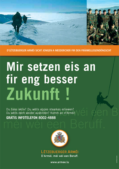 Unreleased Luxembourg Army campaign