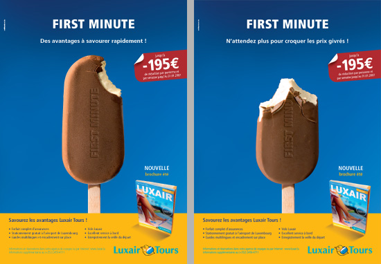 LuxairTours campaign