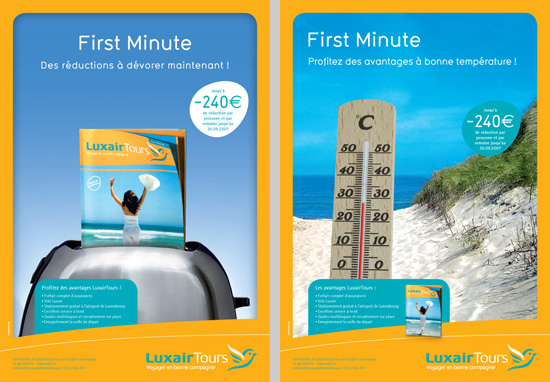 LuxairTours winter campaign