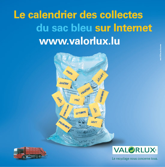 Valorlux online calender ad