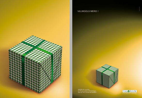 Valorlux print campaign 2005