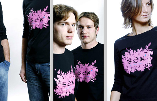 Luxembourgish Athletes wearing the "sex" t-shirt