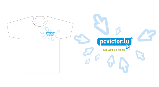 Logo on t-shirt