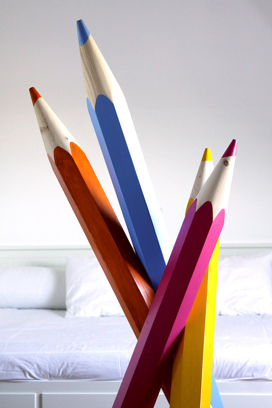 pencil coat hanger by valenteone