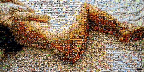 Nude Mosaic Poster